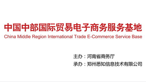 中國中部國際貿易電子商務服務基地 驅動區域經濟發展的新引擎
